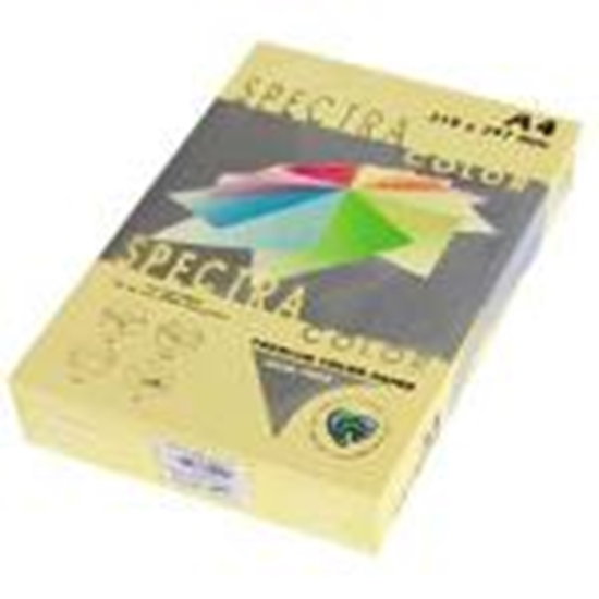 Picture of Krāsains papīrs A4 160g 250lap IVORY IT100 gaiši dzeltens