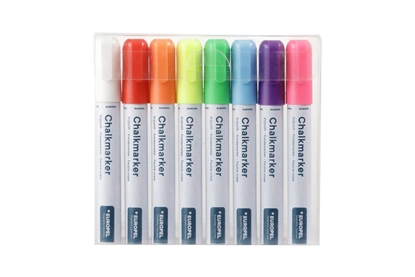 Picture of Krīta marķieru komplekts 8, EUROPEL, 1-6mm