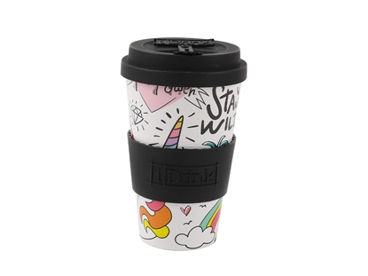 Изображение Krūze RPET iDrink 435 ml UNICORN