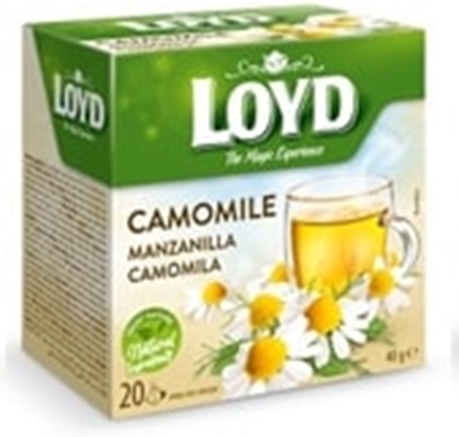 Attēls no Kumelīšu tēja LOYD Pyramids HERBAL 20 x 1,5 g