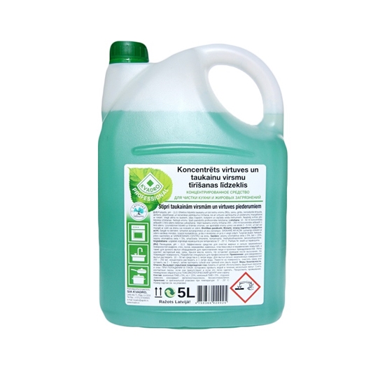Изображение KVADRO Virtuves un taukainu virsmu tīrītājs, koncentrāts, 5l