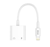 Picture of L10 Adapter Lightning to Lightning+Aux 10cm white