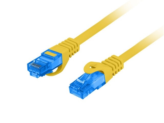 Picture of LANBERG PATCHCORD S/FTP CAT.6A 10M YELLOW LSZH