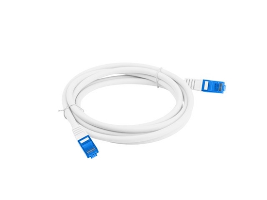 Picture of LANBERG PATCHCORD S/FTP CAT.6A 2M WHITE LSZH