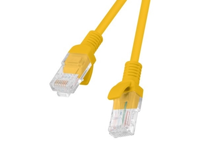 Изображение Lanberg PCU6-10CC-0100-O networking cable Orange 1 m Cat6 U/UTP (UTP)