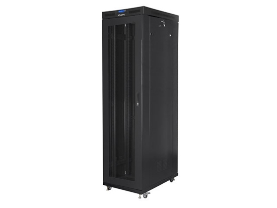 Picture of Lanberg 19" 47U 800X1000 SCHWARZ LCD PERFORIERTE TÜR RACK EI