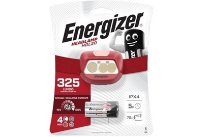 Изображение ENERGIZER FLASHLIGHT HEADLIGHT HDL20 3AAA 325 lm