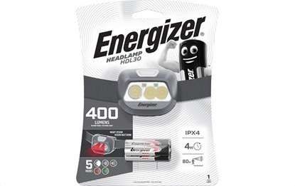 Picture of ENERGIZER FLASHLIGHT HEADLIGHT HDL30 3AAA 400 lm