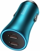 Изображение Lādētājs Baseus Golden Contractor Pro Dual Quick Charger Car Charger 2 x USB-C 40W Blue
