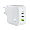 Изображение Lādētājs Green Cell PowerGaN 65W USB-C PD Charger for laptops, MacBook, Tablets, and Smartphones