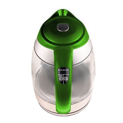 Picture of LED Glass Kettle Łucznik WK-2020 1,8l Green