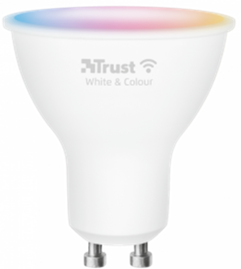Изображение LED spuldze Trust Smart WiFi LED Spot GU10 White & Colour