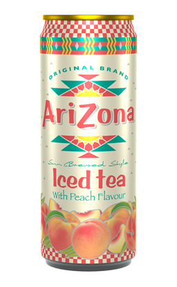 Picture of Ledus tēja ARIZONA ar persiku garšu un saldinātājiem, 0.33l, bundža