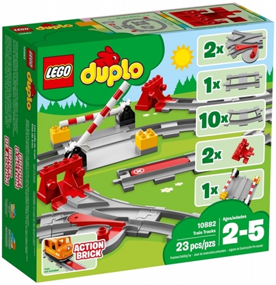 Изображение LEGO 10882 DUPLO Railroad Tracks Constructor