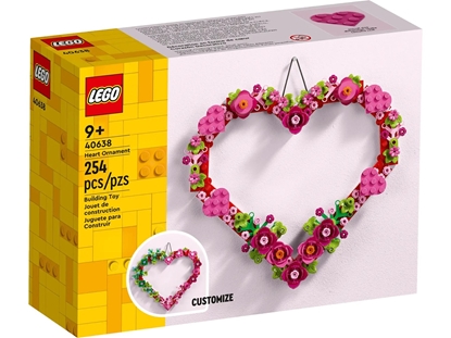 Picture of LEGO 40638 HEART ORNAMENT