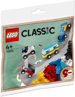 Attēls no LEGO 30510 90 Years of Cars Constructor