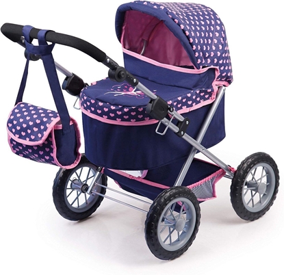 Attēls no Lėlės vaikų vežimėlis BAYER Design 13052AA Trendy gilus Granato, Violetinė