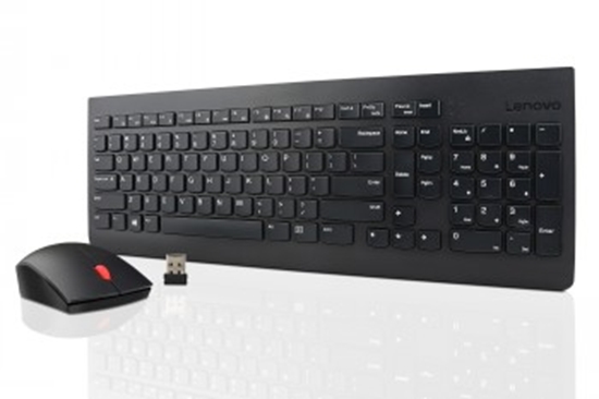 Изображение Lenovo 4X30M39472 keyboard Mouse included RF Wireless German Black