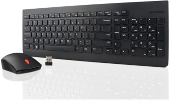 Picture of Lenovo Essential keyboard Mouse included RF Wireless Finnish, Swedish Black