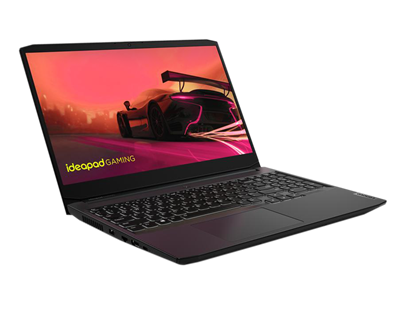 Изображение Lenovo IdeaPad Gaming 3 Laptop 39.6 cm (15.6") Full HD AMD Ryzen™ 5 5500H 16 GB DDR4-SDRAM 512 GB SSD NVIDIA GeForce RTX 2050 Wi-Fi 5 (802.11ac) Black