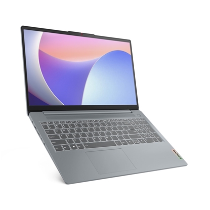 Attēls no Lenovo IdeaPad Slim 3 Laptop 39.6 cm (15.6") Full HD Intel® Core™ i5 i5-12450H 8 GB LPDDR5-SDRAM 512 GB SSD Wi-Fi 6 (802.11ax) NoOS Grey