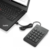 Изображение Lenovo KBD_BO Num Keypad 1 numeric keypad Universal USB Black