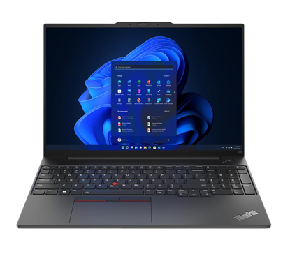 Picture of Lenovo ThinkPad E16 Laptop 40.6 cm (16") WUXGA Intel® Core™ i5 i5-1335U 16 GB DDR4-SDRAM 512 GB SSD Wi-Fi 6 (802.11ax) Windows 11 Pro Black