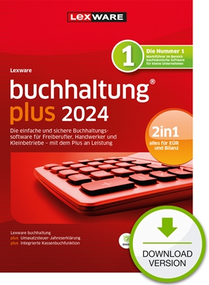 Изображение Lexware buchhaltung plus 2024 Accounting 1 license(s)