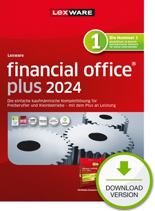 Изображение Lexware financial office plus 2024 Accounting 1 license(s) 1 year(s)