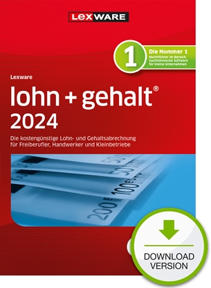 Picture of Lexware lohn+gehalt 2024 Accounting 1 license(s) 1 year(s)