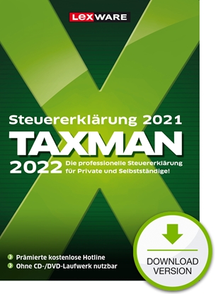 Picture of Lexware TAXMAN 2022 Accounting 1 license(s)