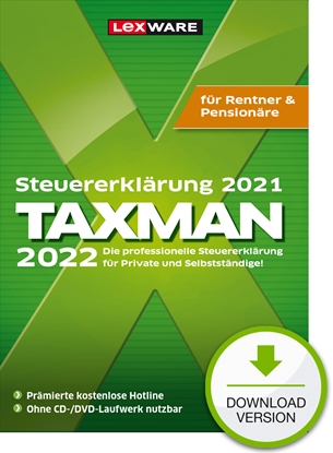 Attēls no Lexware TAXMAN 2022 Accounting 1 license(s)