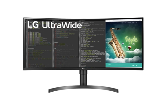 Изображение LG 35WN75CP-B LED display 88.9 cm (35") 3440 x 1440 pixels UltraWide Quad HD Black
