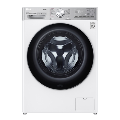 Attēls no LG F6WV910P2EA washing machine Front-load 10.5 kg 1600 RPM White
