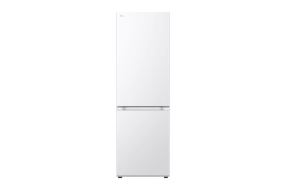 Picture of LG | Refrigerator | GBV3100DSW | Energy efficiency class D | Free standing | Combi | Height 186 cm | Fridge net capacity 234 L | Freezer net capacity 110 L | Display | 35 dB | White