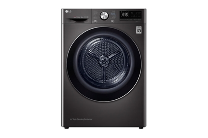 Изображение LG RH90V9JV2N tumble dryer Freestanding Front-load 9 kg A+++ Black, Steel