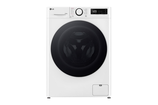 Picture of LG | Washing machine with dryer | F2DR509S1W | Energy efficiency class A-10% | Front loading | Washing capacity 	9 kg | 1200 RPM | Depth 47.5 cm | Width 60 cm | Display | Rotary knob + LED | Drying system | Drying capacity 5 kg | Steam function | Direct d