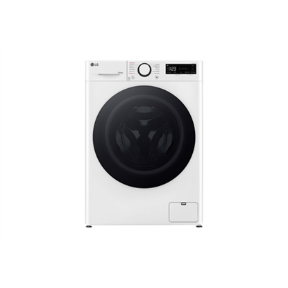 Изображение LG | F4DR510S0W | Washing machine with dryer | Energy efficiency class A | Front loading | Washing capacity 10 kg | 1400 RPM | Depth 56.5 cm | Width 60 cm | Display | Rotary knob + LED | Drying system | Drying capacity 6 kg | Steam function | Direct drive
