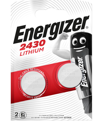 Picture of Ličio baterija ENERGIZER CR2430/ENE-BL2, 2 vnt.