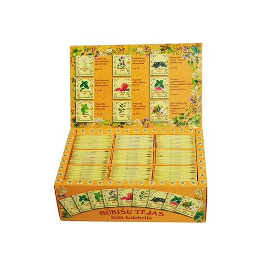 Picture of Lielā kolekcija RŪĶĪŠU TĒJA, 9 veidi, 125 g