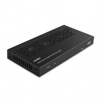Picture of Lindy 4K30 HDMI & USB over IP Extender - Encoder