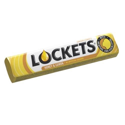 Picture of LOCKETS Honey & Lemon Stickpack 10 gab.