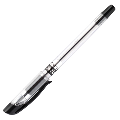 Изображение Lodīšu pildspalva CLARO ATLAS 0.7mm, melna, 1 gab/blisterī