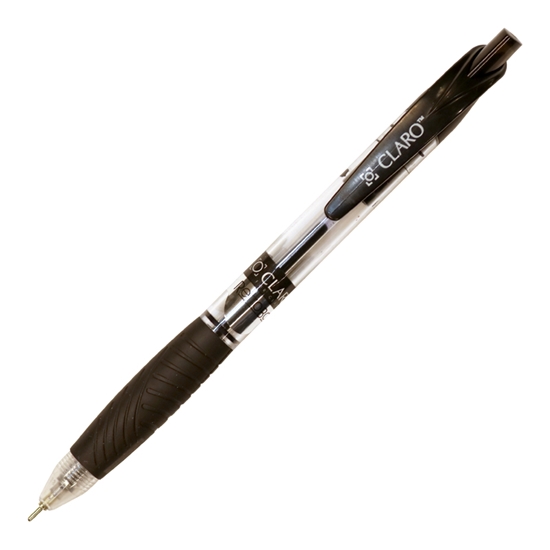 Picture of Lodīšu pildspalva CLARO RETRO BASIC 0.7 mm, melna, 1 gab/blisterī