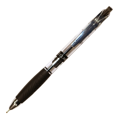 Изображение Lodīšu pildspalva CLARO RETRO CHROME 0.7 mm, melna1 1 gab/blisterī