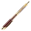 Изображение Lodīšu pildspalva CLARO SIGMA GOLD 1.0 mm, zelta krāsas korpuss, zila tinte
