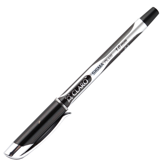 Picture of Lodīšu pildspalva CLARO SIGMA PLUS 1.0mm, melna, 1gab/blisterī