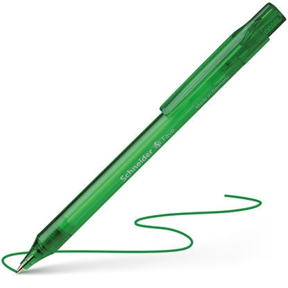 Attēls no Lodīšu pildspalva SCHNEIDER FAVE 1.0mm, zaļa
