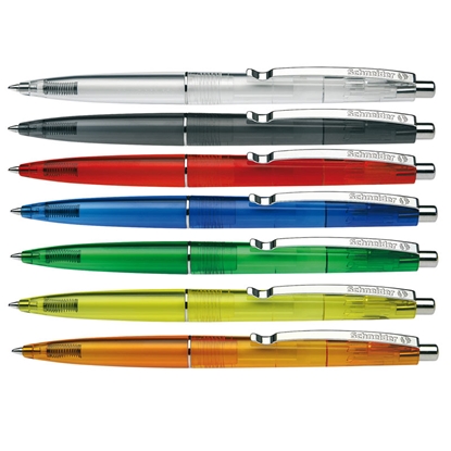 Picture of Lodīšu pildspalva SCHNEIDER ICY COLOURS K20, asorti caurspīdīgs korpuss, zila