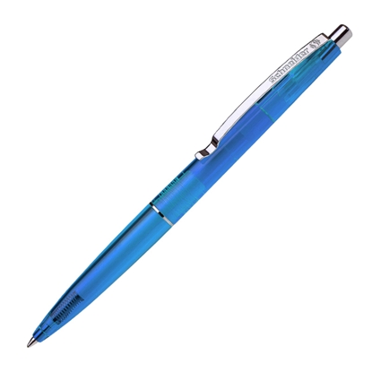 Attēls no Lodīšu pildspalva SCHNEIDER ICY COLOURS K20, caurspīdīgi-zils korpuss, zila tinte